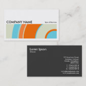 Long Afbeelding 0202 - Colorful Circle 03 Visitekaartje (Voorkant / Achterkant)