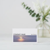 Long Afbeelding 0269 - Sunrise/Sunset Visitekaartje (Staand voorkant)