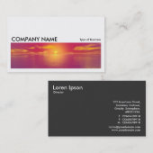 Long Afbeelding 079 - Sunrise Sunset Visitekaartje (Voorkant / Achterkant)