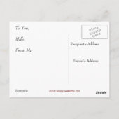 Long Beach Breakers Carte postale Vintage (Dos)