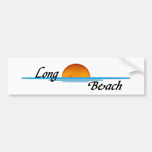 Long Beach Bumpersticker (Voorkant)