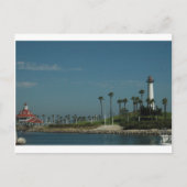Long Beach, CA Briefkaart (Voorkant)
