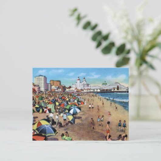 Long Beach California Briefkaart (Staand voorkant)