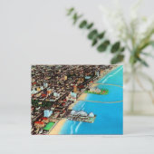 Long Beach California Briefkaart (Staand voorkant)