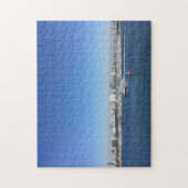 Long Beach California City Skyline Legpuzzel (Verticaal)