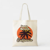 Long Beach California Tote Bag (Achterkant)