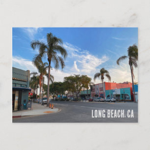 Long Beach California Uitnodiging Briefkaart