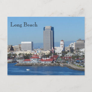 Long Beach, Californië Briefkaart