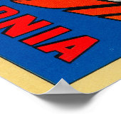 Long Beach, Californië - grote Letter-scènes Poster (Hoek)