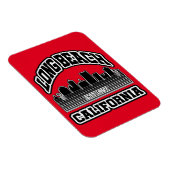 Long Beach, Californië Magneet (Rechterzijde)