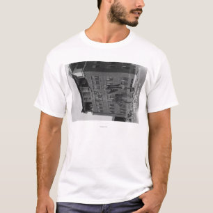 Long Beach, Californië Uitzicht van Sharon Inn T-shirt