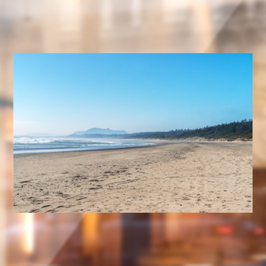 Long Beach in Tofino - BC, Canada Raamsticker (Vel 2)