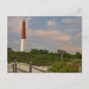 Long Beach Island Light House New Jersey USA Briefkaart