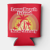 Long Beach Island, New Jersey Blikjeskoeler (Voorkant)