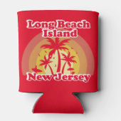 Long Beach Island, New Jersey Blikjeskoeler (Achterkant)