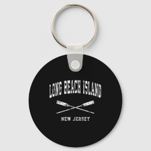 Long Beach Island (New Jersey) nautisch kruis Sleutelhanger