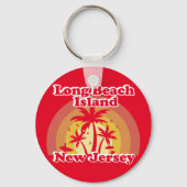  Long Beach Island, New Jersey Sleutelhanger (Achterkant)