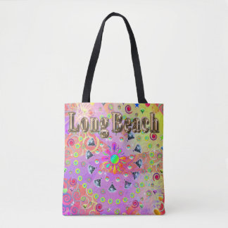 Long Beach Lucky Golden Canvas tas