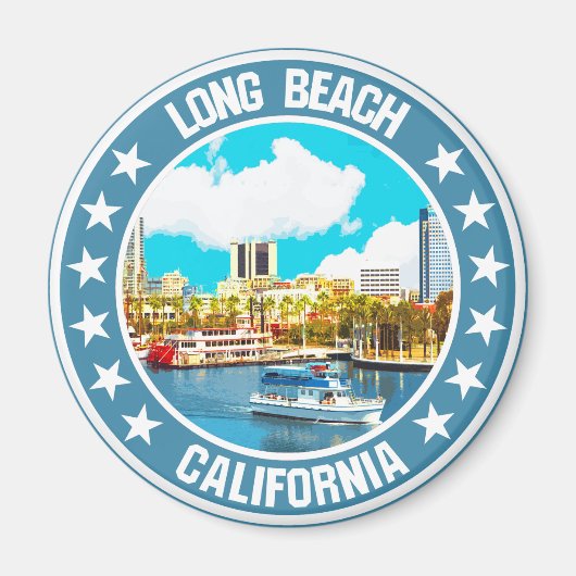 Long Beach Magneet (Voorkant)