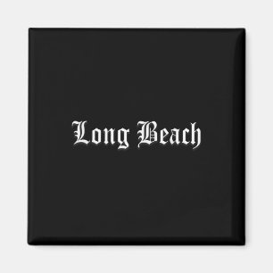 Long Beach Old English  Rap Hip Hop Music S Magneet