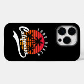 Long Beach Retro Hoesje-Mate iPhone 14 Pro Hoesje (Achterkant (horizontaal))