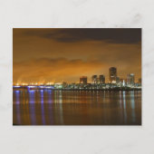 Long Beach Skyline Briefkaart (Voorkant)