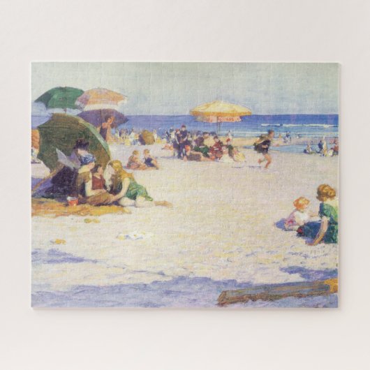 Long Beach (staat New York) (door E.H. Potthast) Legpuzzel (Horizontaal)