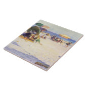 Long Beach (staat New York) Tegeltje (Zijkant)