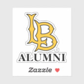 Long Beach State Alumni Sticker (Vel)
