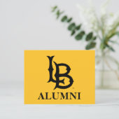 Long Beach State Alumni Uitnodiging Briefkaart (Staand voorkant)