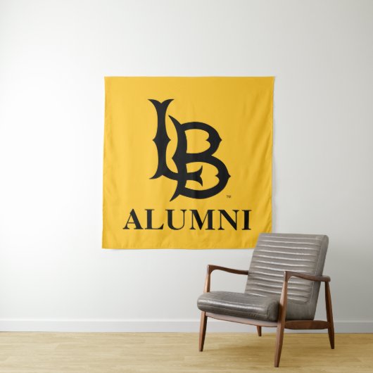 Long Beach State Alumni Wandkleed (In situ)