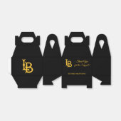 Long Beach State Logo Afstuderen Bedankdoosjes (Uitgevouwen)