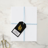 Long Beach State Logo Afstuderen Cadeaulabel (Met Touw)