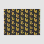 Long Beach State Logo Afstuderen Tissuepapier (Voorkant)