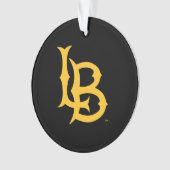 Long Beach State Logo Ornament (voorkant)