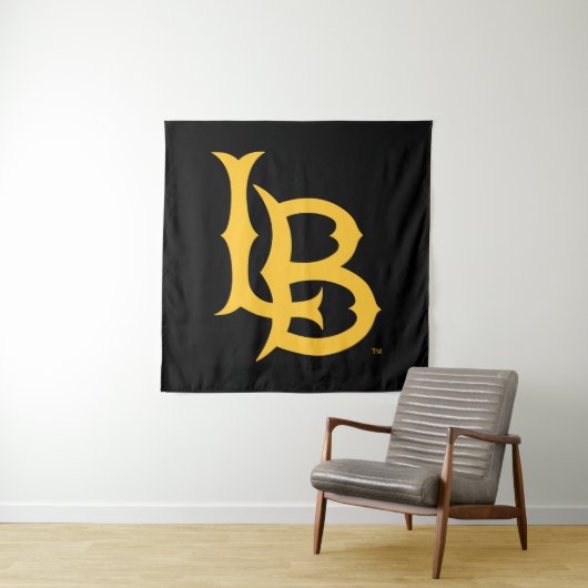 Long Beach State Logo Wandkleed (In situ)