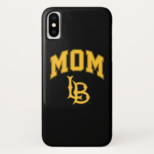 Long Beach State mama iPhone X Hoesje