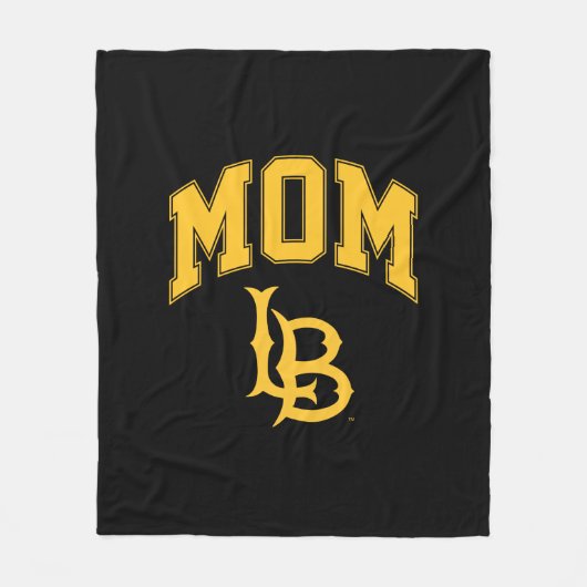 Long Beach State mama Fleece Deken (Voorkant)