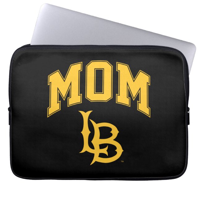 Long Beach State mama Laptop Sleeve (Voorkant)