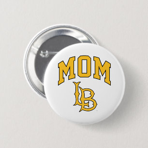 Long Beach State mama Ronde Button 5,7 Cm