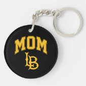 Long Beach State mama Sleutelhanger (Achterkant)