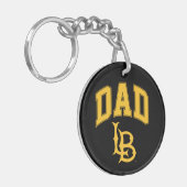 Long Beach State papa Sleutelhanger (Voorkant Links)