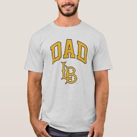 Long Beach State papa T-shirt (Voorkant)