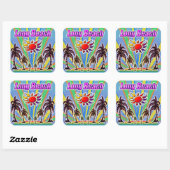 Long Beach Summer Love Sticker (Vel)