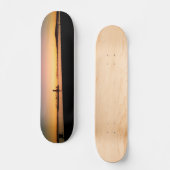 Long Beach sunset deck Skateboard (Voorkant)