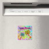 Long Beach Vacances Magnet cible (In Situ (Lave-vaisselle))
