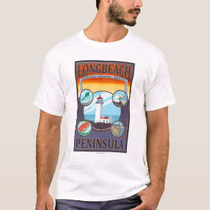 Long Beach, WashingtonTravel T-shirt