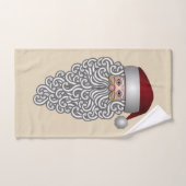 Long Beard Père Noël (Serviette à main)