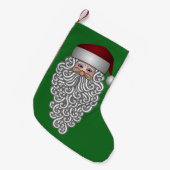 Long Beard Santa Kleine Kerstsok (Voorkant (Hangend))