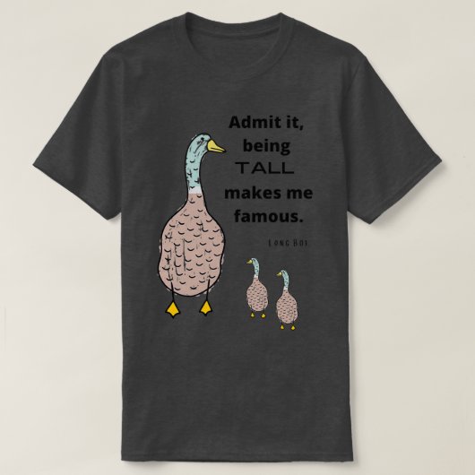 Long Boi Duck T-shirt (Design voorkant)